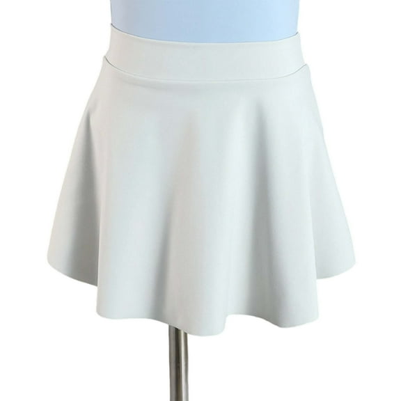 Razzly Child Girls Skirts Flared Hem Stretchy Waist Casual Summer Skirt For Kids Comfortable Playwear Elastic Waistband Flowy Design Girls Outfit Women Skirts School Pageant Hoop(Green,9-10 Years)