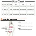 thumbnail image 3 of QLEICOM Womens Swimsuits Tummy Control Plus Size Swimsuit Coverup Two Piece Vintage Swimsuit Printed Wrap Cross Cutout Bikini Sets Swimwear Push Up High Waist Bikini With Bottom Black XL, 3 of 5