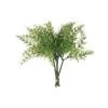 Artificial Flower Yarns Asparagus Style Artificial Flowers, Realistic Fake Greenery Foliage for Home Wedding Decor, Lifelike Silk Plant Arrangements for Living Room Dining , 1 Bunch of Winter Grass