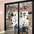 thumbnail image 3 of Halloween Window Stickers, 173Pcs Black Cat & Skeleton & Ghosts, 3 of 6