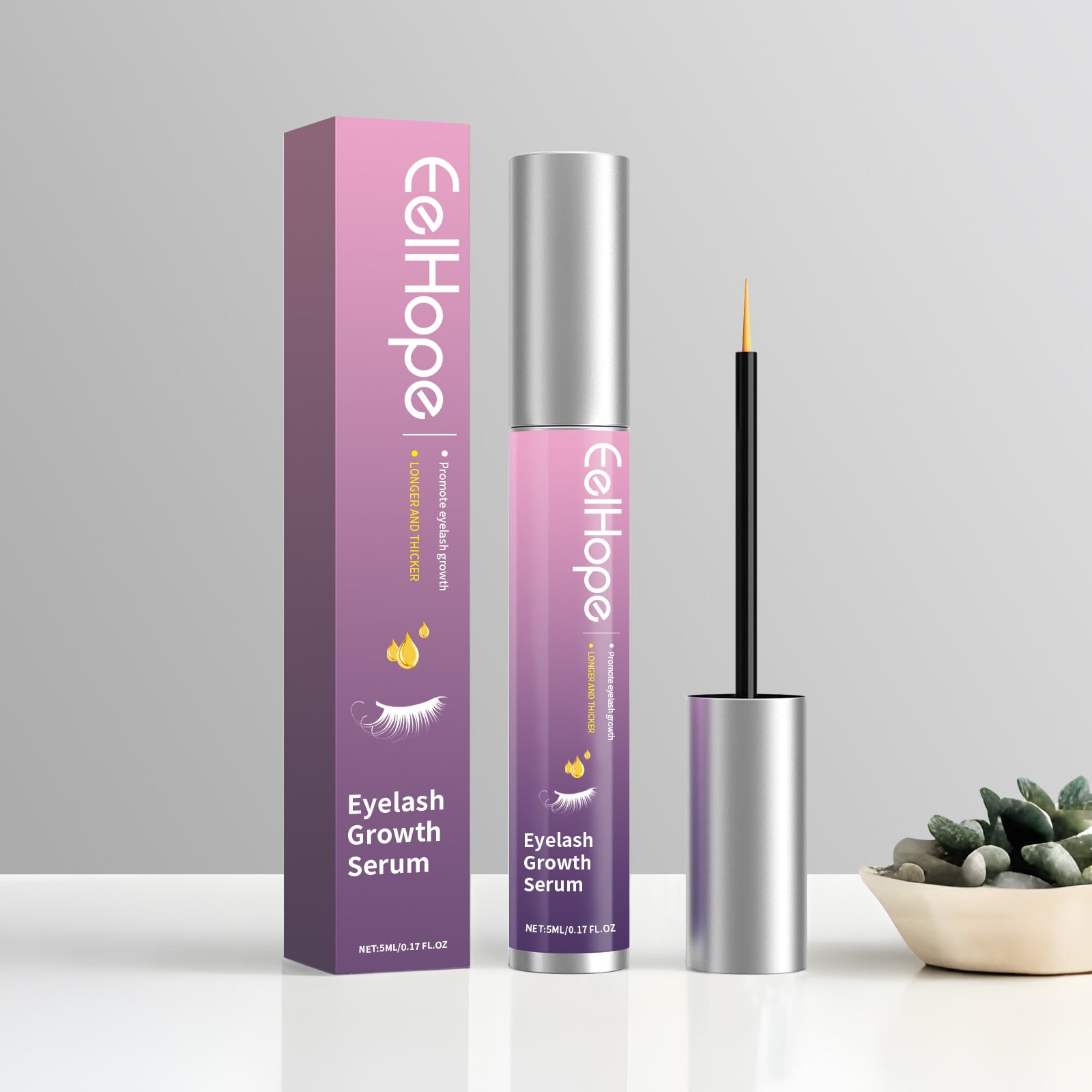 Ikzee Eyelash Serum, Unleash the Power of Nature for Longer