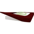 thumbnail image 2 of DNG Creations 1 Piece Box Spring Cover 100% Egyptian Cotton Wrap Around 4 Sides for Hotel & Home, Fits Box Springs up to 10 Inch Deep Pocket ( Solid Burgundy - Twin ), 2 of 7