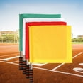 thumbnail image 2 of Soccer referee flags Football Linesman flags Sports Game Referee Equipmen, 2 of 7
