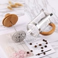 thumbnail image 3 of Coffee Filters 350Ml Glass Coffee Pot Coffee Pot Heat Resistant Elegant Filtration French Press Coffee Machine French Press Wooden Lid Filter, 3 of 4