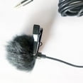 thumbnail image 1 of Cache-vent pour Microphone Extérieur 5-10mm Noir, 1 of 5