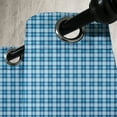 thumbnail image 3 of Ambesonne Checkered Grommet Curtain, Picnic Tile in Blue, 50" x 108", Blue Pale Blue, 3 of 6