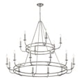 thumbnail image 2 of BAI-A2109-PN Crystorama Lighting Bailey - 18 Light Chandelier-39 Inches Tall and 48 Inches Wide-Polished Nickel Finish    -Traditional Installation, 2 of 4