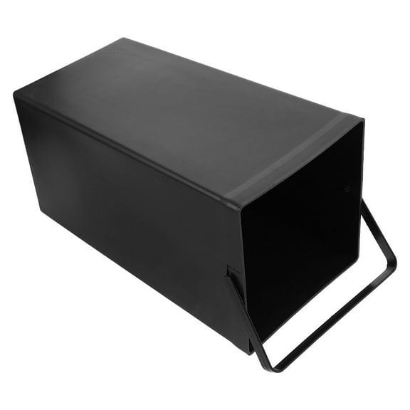 OULII Versatile Black Utility Bucket with Handle for Kitchen Bathroom Outdoor