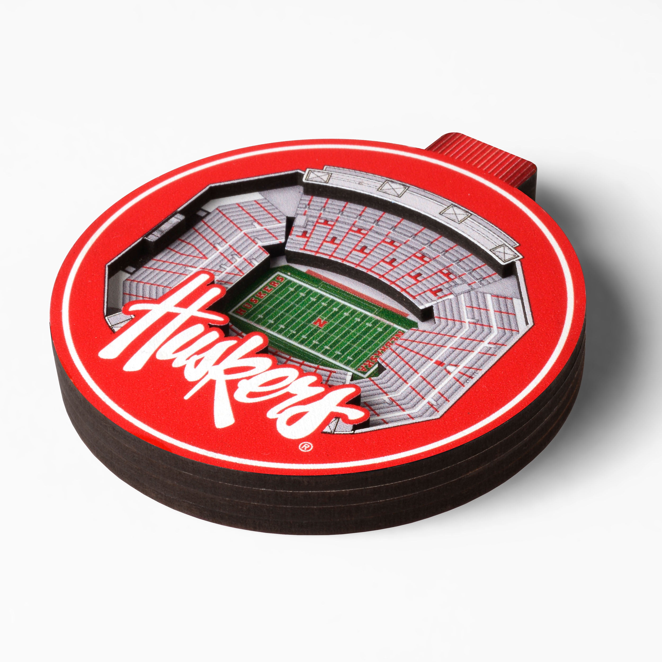 YouTheFan NCAA Nebraska Cornhuskers 3D StadiumView Ornament