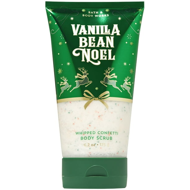 Bath and Body Works VANILLA BEAN NOEL Whipped Confetti Body Scrub 6.2