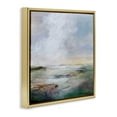 thumbnail image 4 of Stupell Industries Abstract Sea Surface Landscape & Nature Painting Gold Floater Framed Canvas Art Print Wall Art, 18 x 18, 4 of 10