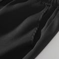 thumbnail image 6 of EOYWHK Mens Drawstring Shorts with Pockets Drawstring Mens Elastic Waist Shorts Soft Lightweight Breathable Active Shorts for Men Black, Size L, 6 of 8