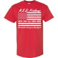 thumbnail image 3 of Inktastic R.e.d. Fridays Until They Come Home Remember Everyone Deployed T-Shirt, 3 of 5