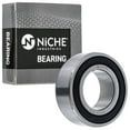 thumbnail image 2 of Niche Roulement de Roue 63005-2RS 25x47x16 mm Rangée Simple Gorge Profonde Lot de 10 519-CBB2335R, 2 of 5