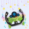thumbnail image 3 of lionlar Steering Wheel Car Seat Toy Funny Driving Controller for Develop Green, 3 of 6
