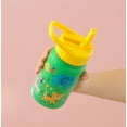 thumbnail image 4 of JoyJolt Kids Water Bottle with Straw Lid, 12oz Stainless Steel Reusable Tumbler for Toddlers, Girls, Boys, or Teen, Vacuum Insulated Water Bottle for School, Travel, and Outdoors, Leakproof, Pink, 4 of 9