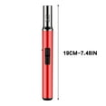thumbnail image 3 of HDWUEN Metal Gas Lighter,Jet Flame Torch Refillable Lighters Butane Torch Lighter for Outdoor BBQ Kitchen Windproof Lighter, 3 of 4