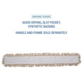 thumbnail image 4 of Hymkun BWK1360 60 in. x 5 in. Hygrade Cotton Industrial Dust Mop Head - White, 4 of 7