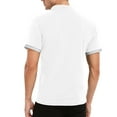 thumbnail image 3 of HAOMEILI Mens Short Sleeve Polo Shirts Casual Slim Fit Basic Designed Cotton Shirts, 3 of 7