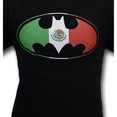 thumbnail image 2 of Batman Mexican Flag Symbol T-Shirt-Men's XLarge, 2 of 3