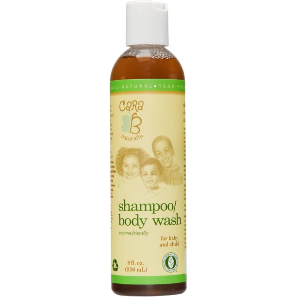 CARA B Naturally Shampoo and Body Wash for Baby 8 oz.