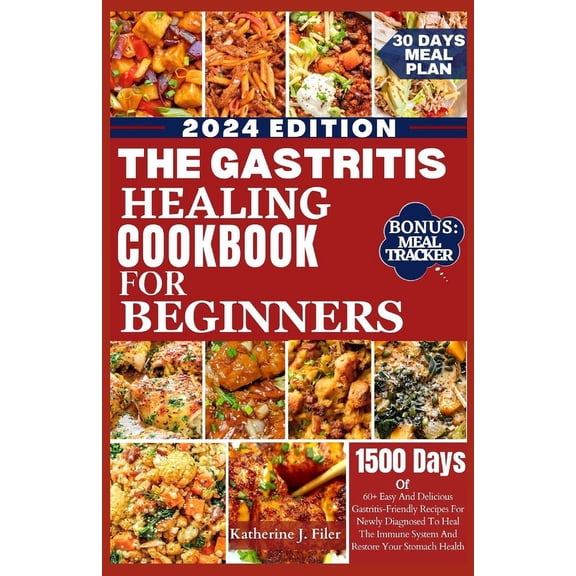 The Gastritis Healing Cookbook for Beginners (Paperback)