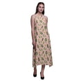 thumbnail image 1 of Bimba Robe Longue Dos Nu à Col Halter Imprimée pour Femmes - TG, 1 of 6