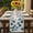 Blue Beige, variant on Navy Blue Floral Table Runner - 72 Inch Long, Kitchen Dining Table Runner Dresser Scarves, Spring Flowers Butterflies Wooden Farmhouse Decor for Coffee Tables Wedding Party Banquet