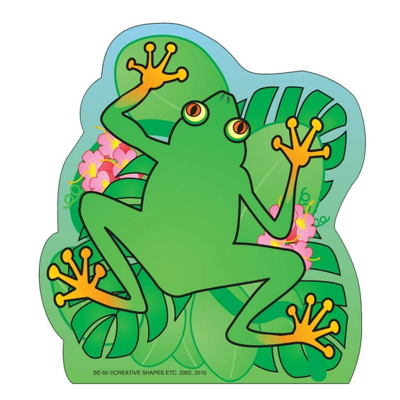 SHAPES ETC. Large Notepad - Tree Frog