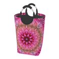 thumbnail image 1 of Mandala Petal Kaleidoscope Laundry Basket, Bathroom Dirty Clothes Organizer Square Laundry Basket Laundry Hamper, 50L Large Capacity, 1 of 6