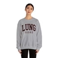 thumbnail image 3 of Lung Squad Respiratory Therapist Pulmonologist Sweatshirt, Gifts, Crewneck, 3 of 7