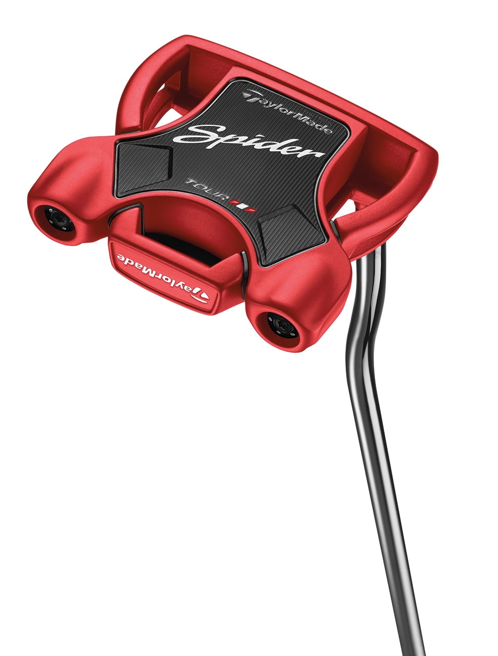 TaylorMade Spider Tour Red Double Bend Golf Putter with sightline (Right Hand, 35 Inches)