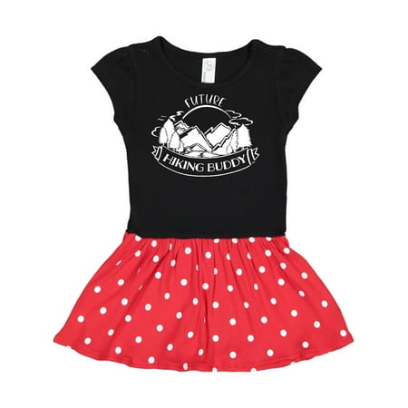 

Inktastic Future Hiking Buddy Gift Toddler Girl Dress