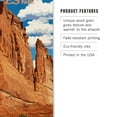 thumbnail image 3 of Lantern Press 12x18 Inch Premium Wood Sign, Ready to Hang Wall Decor, Arches National Park, Utah, Courthouse Towers, 3 of 4