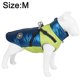 thumbnail image 2 of m Ropa reflectante nocturna para mascotas, impermeable, a prueba de viento, ropa acolchada de algodón para perros con anillo en forma de D en la espalda, 2 of 5