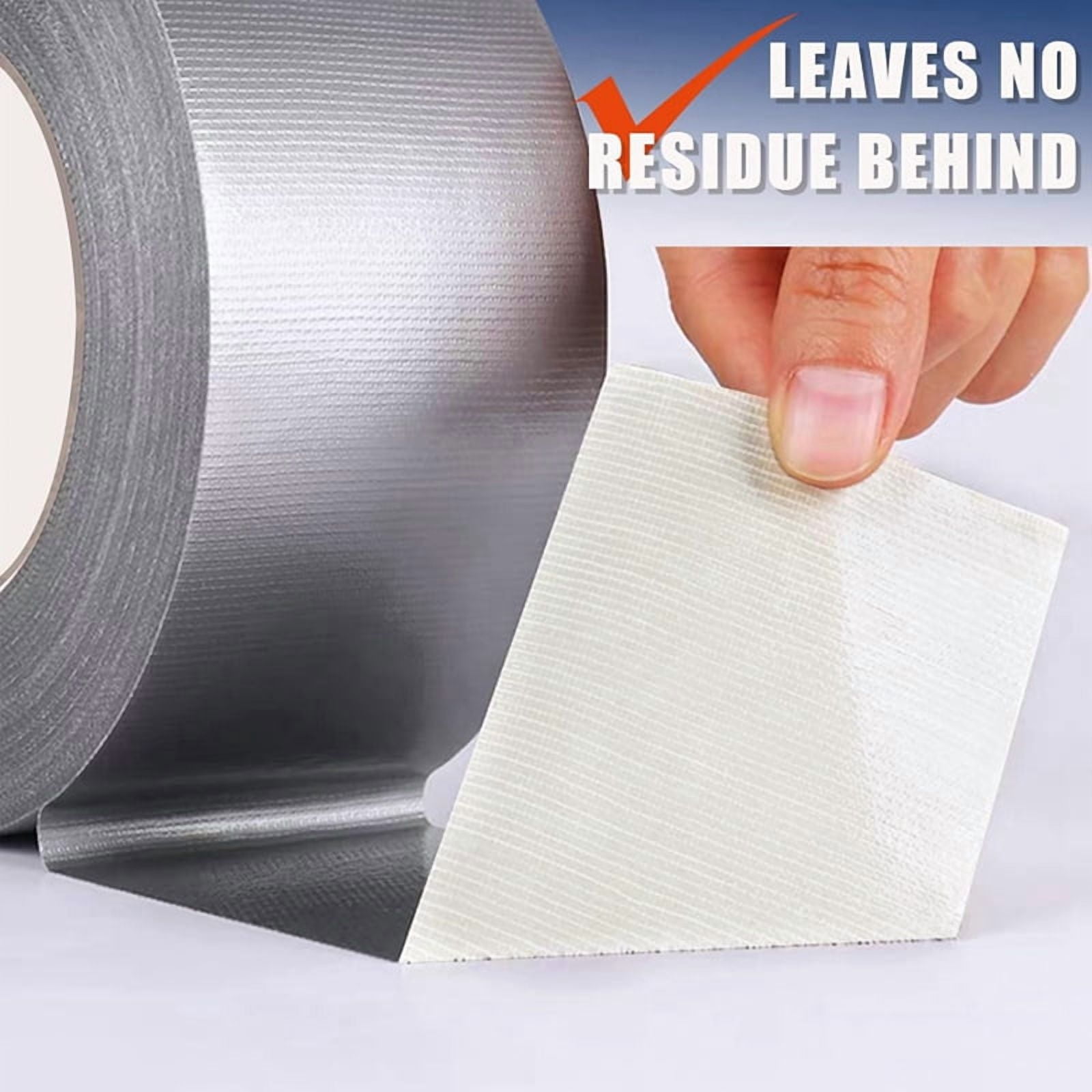 Duct Tape Heavy Duty,2 Inch x 27 Yards,6Pack Silver Duct Tape Waterproof,Strong Flexible and Adhesive for Indoor Outdoor
