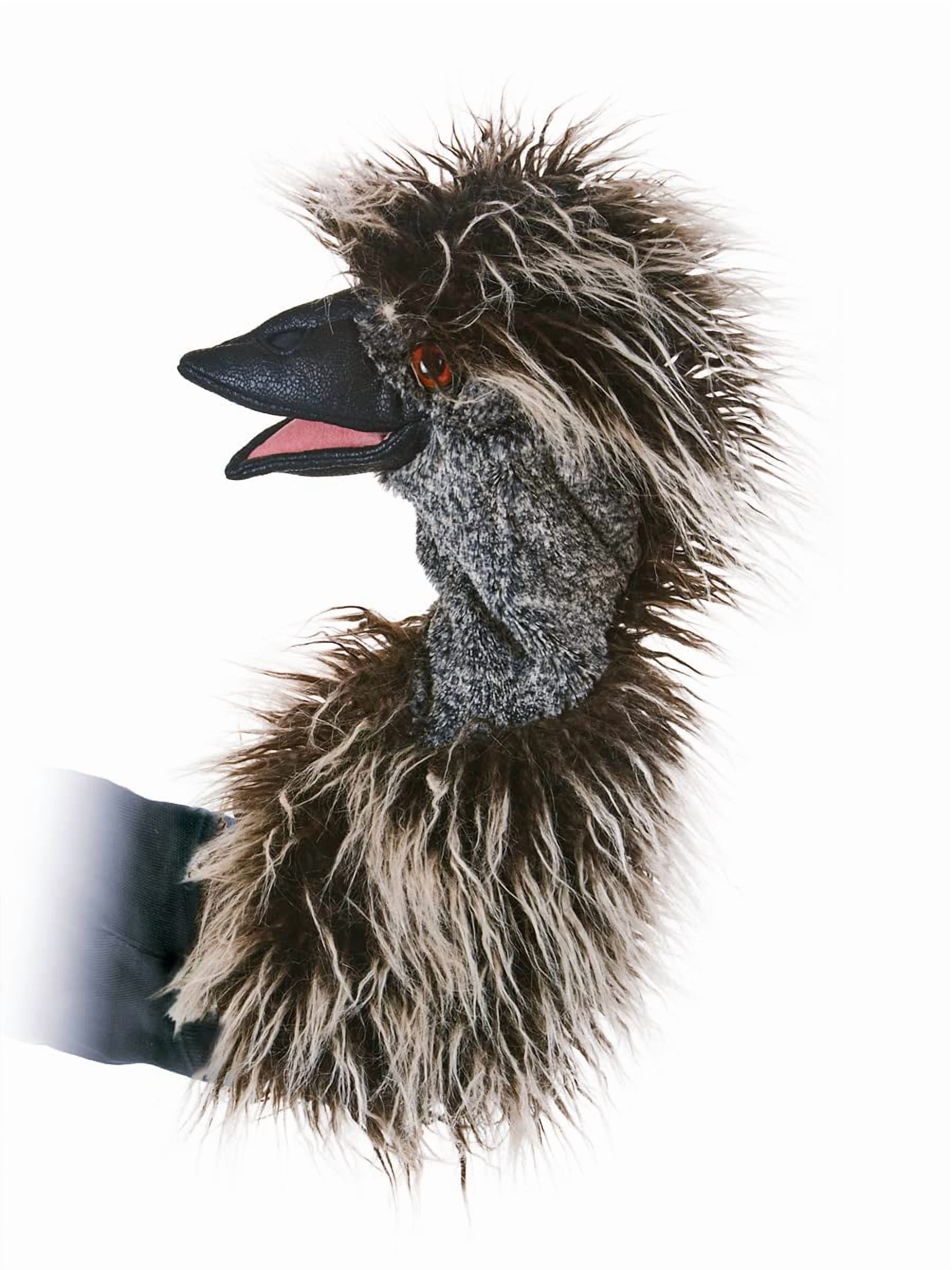 Marioneta De Gallina Funky Chicken De Folkmanis – Títere De Peluche Con Alas Y Cabeza Articuladas (25x30x13 Cm)