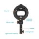 thumbnail image 5 of Tipo Soporte Bowens Montura para Flash Speedlite Snoot Softbox V850II 860II AD200Pro Soporte Negro,Negro, 5 of 5