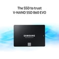 thumbnail image 4 of Samsung 860 EVO 250GB SATA 2.5" Internal SSD (MZ-76E250/AM) [Canada Version] [Open Box], 4 of 6