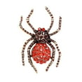 thumbnail image 1 of maskred Femmes Rétro Strass Araignée Broche Animal Vêtements Pull Broche Épingle Filles Alliage Corsage Rouge, 1 of 8