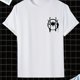thumbnail image 1 of Camisetas Casuales De Manga Corta Con Cuello Redondo Y Estampado De Araña Para Hombre Para El Verano, 1 of 4