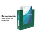 thumbnail image 3 of 2" Staples Heavy-Duty View Binders with D-Rings Green 976063, 3 of 7