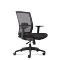 thumbnail image 2 of Silla Ergonómica Oficina Soporte Lumbar Ajustable Taylor Negro, 2 of 4
