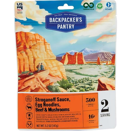 Backpacker's Pantry Stroganoff Sauce With Beef