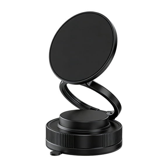 Upgraded 360° Vacuum Magnetic Phone Holder, Magnetic Car Phone Mount, Hands-Free Suction Cup Phone Holder for Car/Gym/Mirror, Car Mount Compatible with iPhone 17 Pro Max 16 15 14 13 12 Air Plus