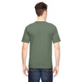 thumbnail image 2 of Bayside Unisex Heavyweight T-Shirt&nbsp; - ARMY GREEN - 2XL, 2 of 3