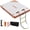 Orange 1.8x1.5m, variant on Inflatable Floating Dock Platform - Non Slip Air Dock with Carry Bag and Air Pump for Lake Pool Beach and Ocean Activities