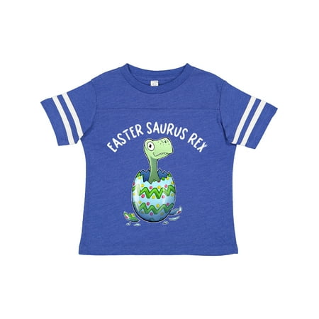 

Inktastic Easter Saurus Rex Dinosaur Hatching Easter Egg Gift Toddler Boy or Toddler Girl T-Shirt