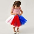 thumbnail image 2 of YunPes Independence Day Girls American Flag Tutu Pleated Tulle Pleated Skirt Winter Vest for Baby Girl, 2 of 5