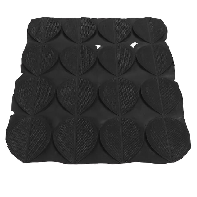 16 Paires de Patchs de Réparation de Talon de Chaussure Patch de Réparation de Semelle en Caoutchouc Antidérapant Résistant à l'Usure pour Toutes les Chaussures